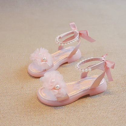 
Pearl Flower Fashion Princess Casual Shoes
