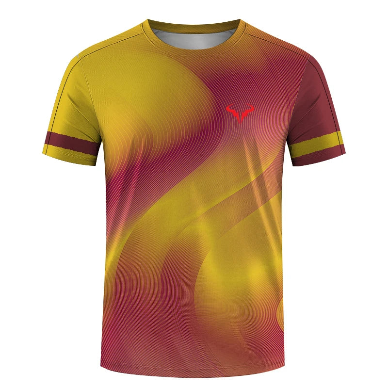 Fashionable Short Sleeve Fitness T-Shirt for Men & Women