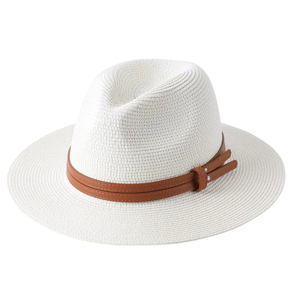 Wide Brim UV Protection Beach Fedora
