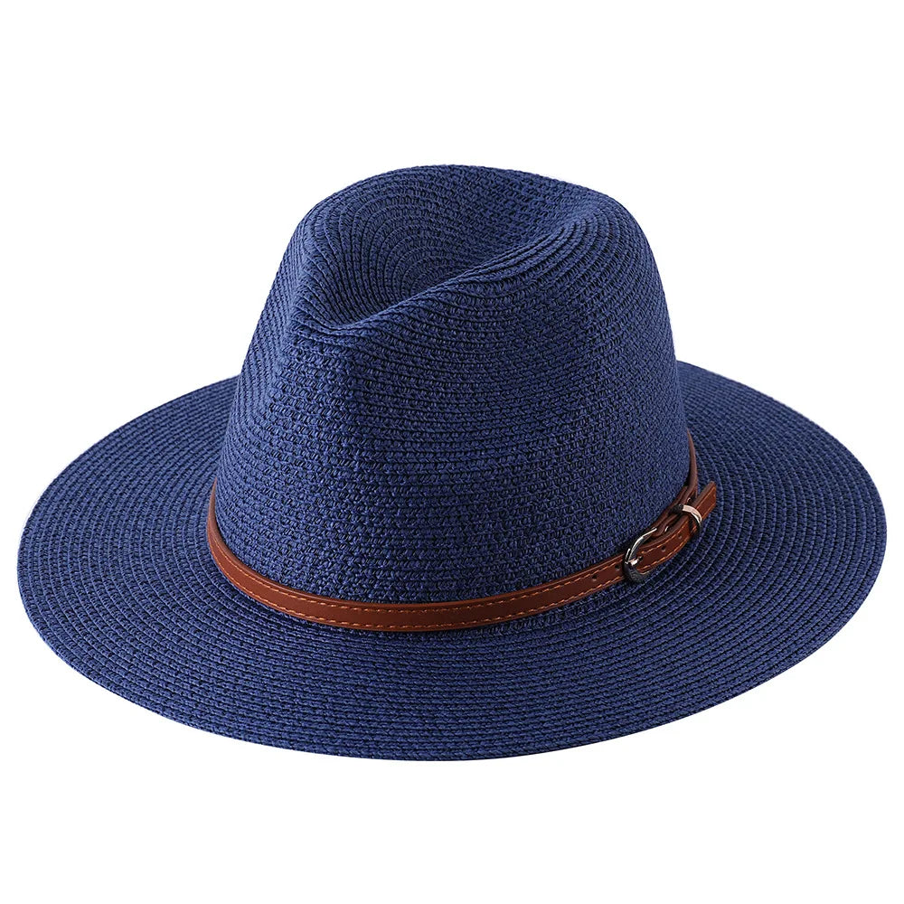 Wide Brim UV Protection Beach Fedora
