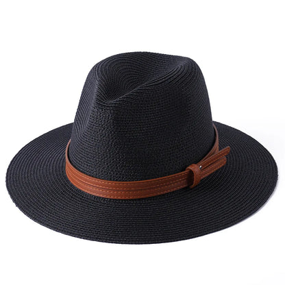 Wide Brim UV Protection Beach Fedora
