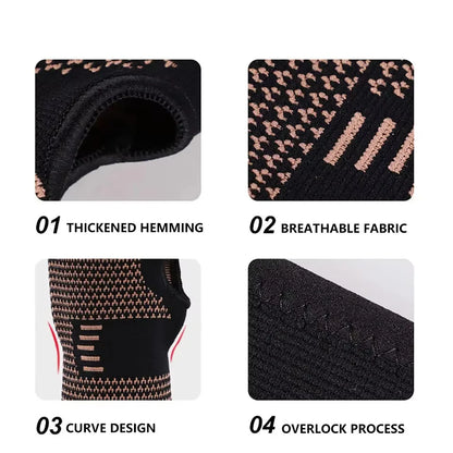 Fiber Bracer Gym Support - Elastic Tennis Wrist Band