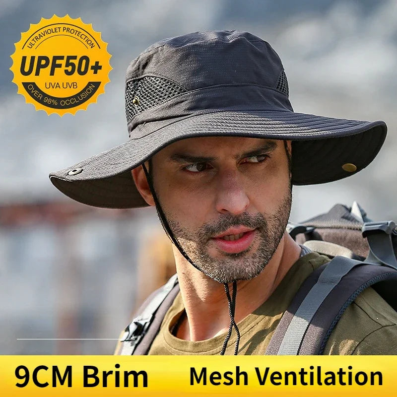 Quick-Drying UV-Proof Fisherman Hat
