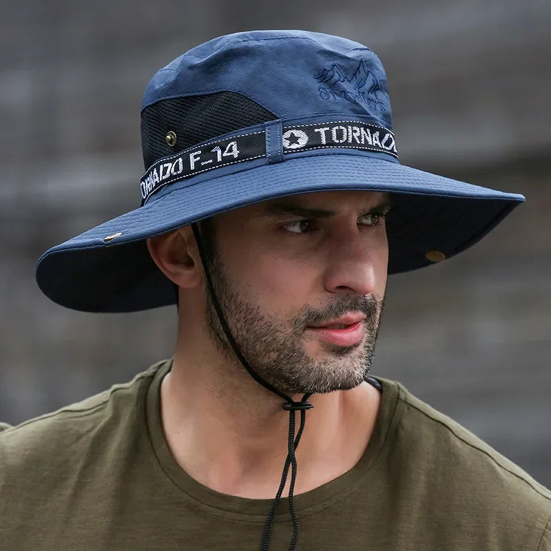 Quick-Drying UV-Proof Fisherman Hat
