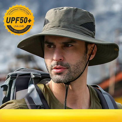 Quick-Drying UV-Proof Fisherman Hat
