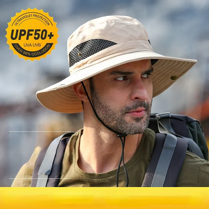 Quick-Drying UV-Proof Fisherman Hat
