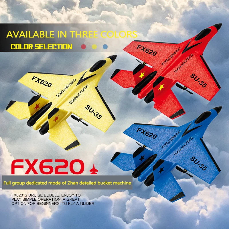 Flashing Lights FX620 RC Fixed-Wing Night Airplane