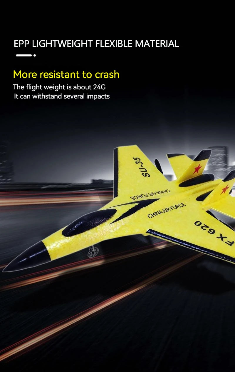 Flashing Lights FX620 RC Fixed-Wing Night Airplane