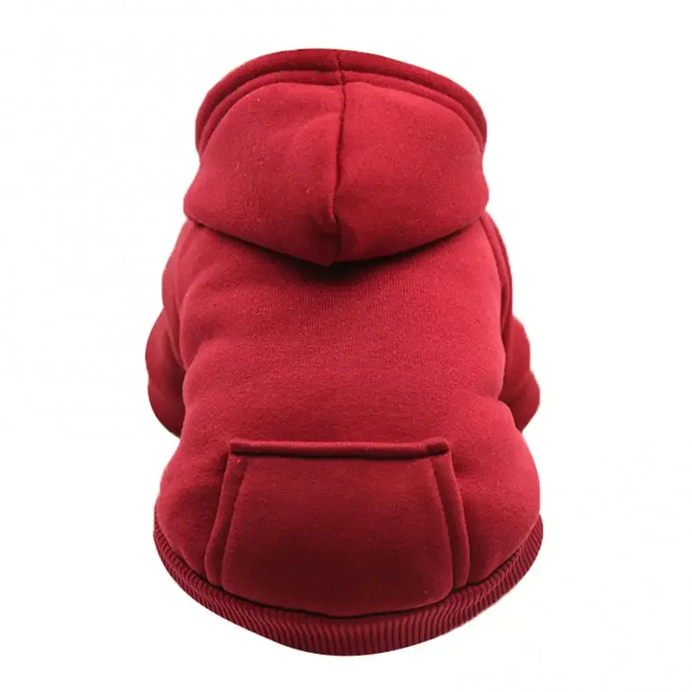Fleece Winter Warm Dog Hoodie Jacket