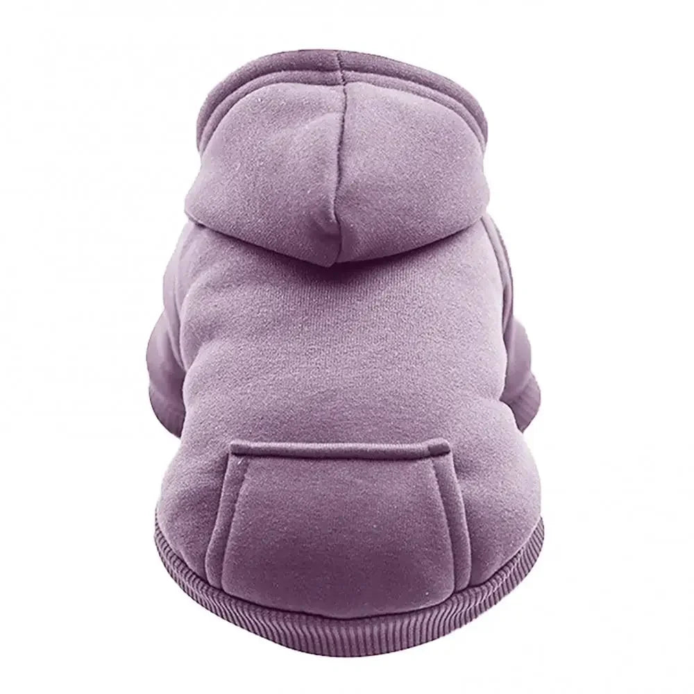 Fleece Winter Warm Dog Hoodie Jacket