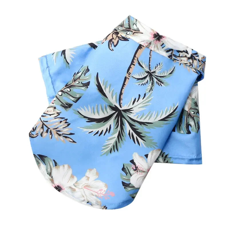 Floral Printed SmallMedium Dog Summer Clothes