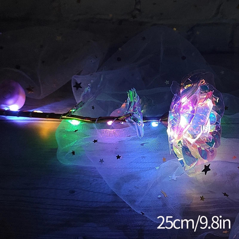 Eternal Gold Foil Rose - Creative LED Night Light Flower Valentine Gift