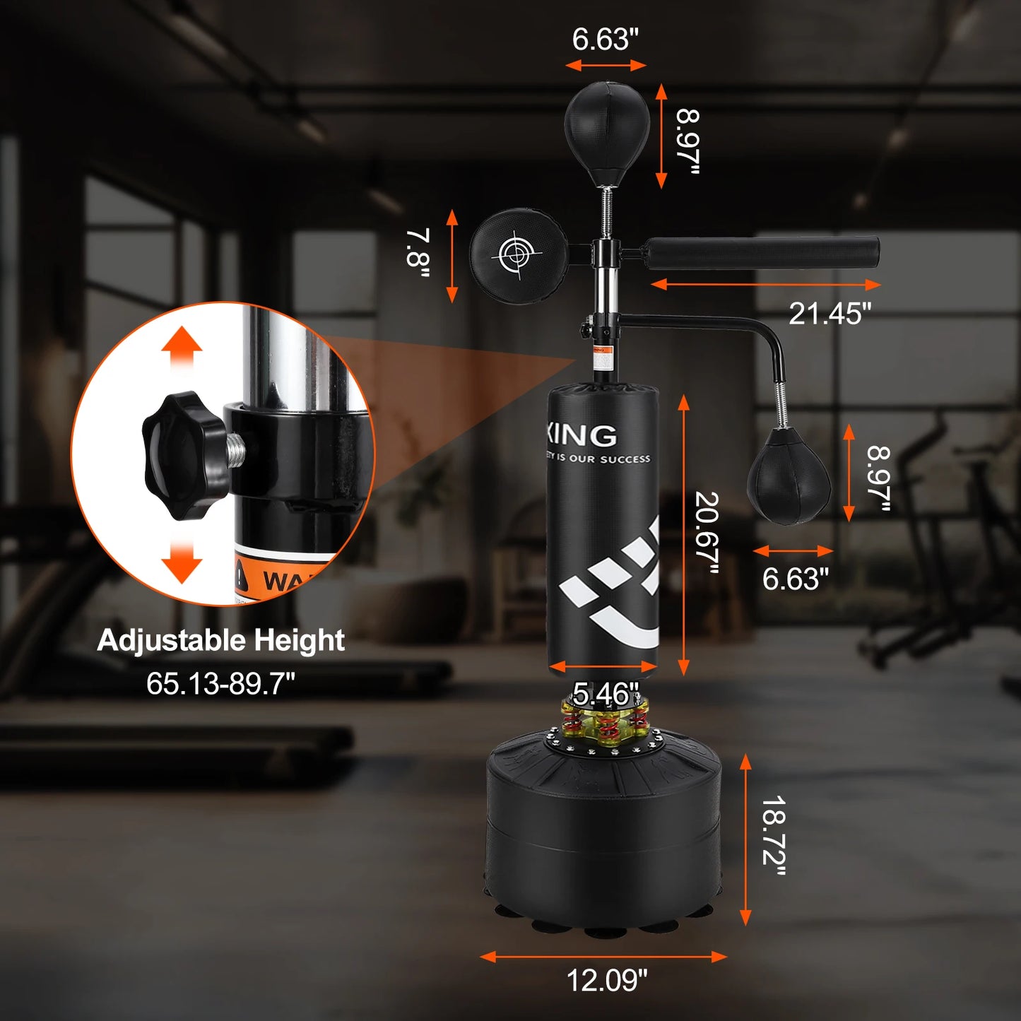 freestanding punchbag