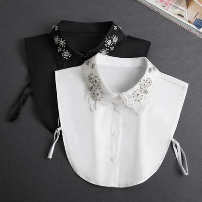 detachable collar shirt


