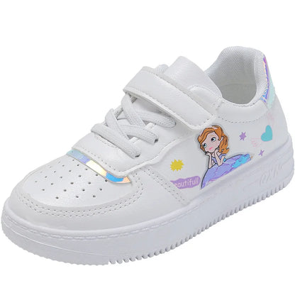Chaussures plates en toile pour petite fille