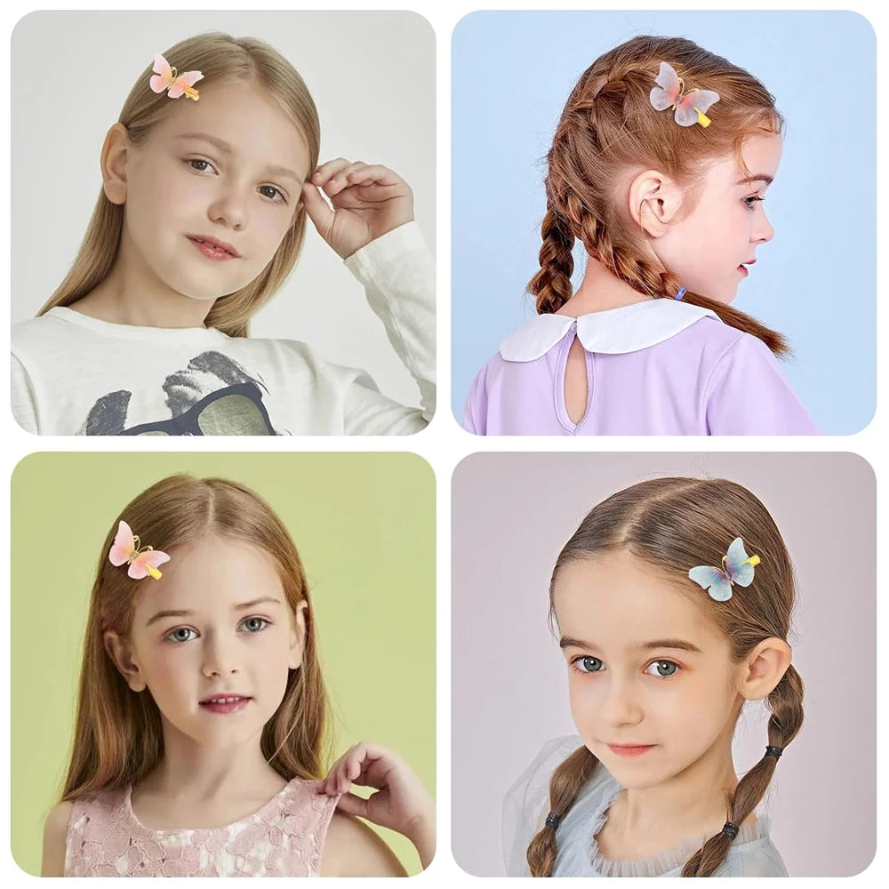 Girl's Butterfly Barrettes Hairpin