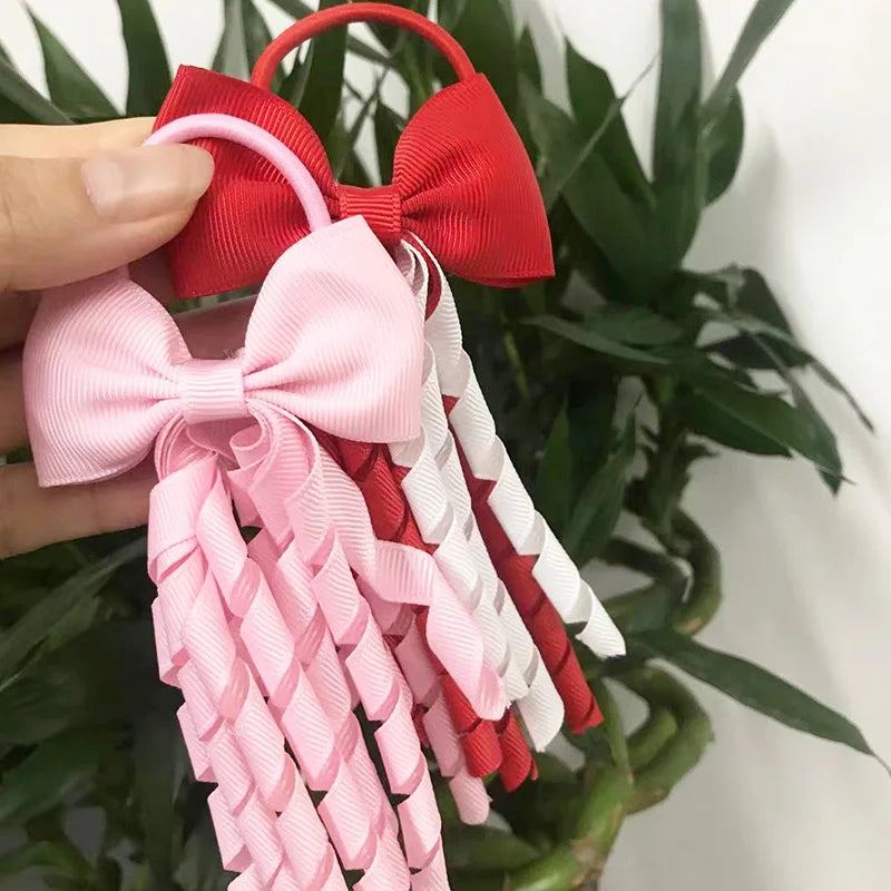 Girls Bowknot Ponytail Holders

