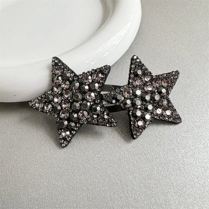 Girls Princess Pentagram Hair Clips Headwear