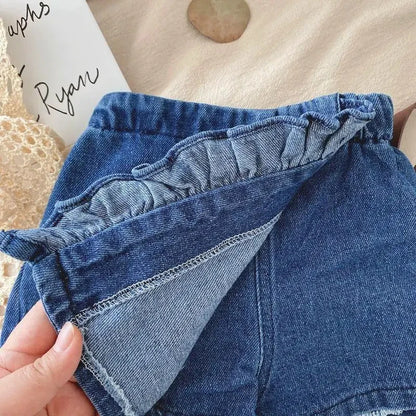 Girls Outfit Sets Infant Pure White Suspender+Skirt Baby Casual Suit