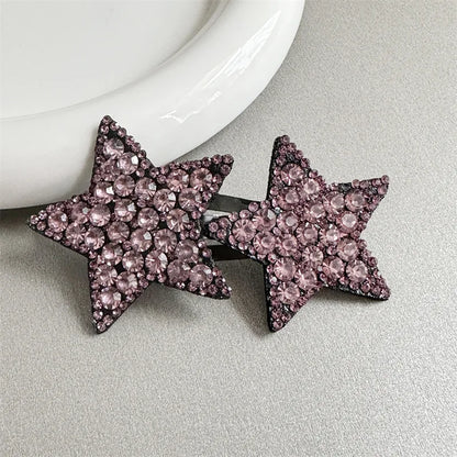 Girls Princess Pentagram Hair Clips Headwear