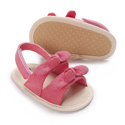 Baby Girls Soft Sole Flowers Sandals