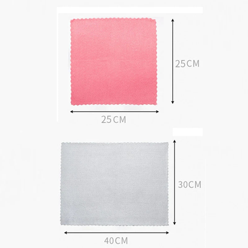 Absorbent Glass Cleaning Towels