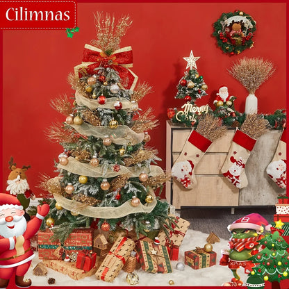 christmas flower ornaments