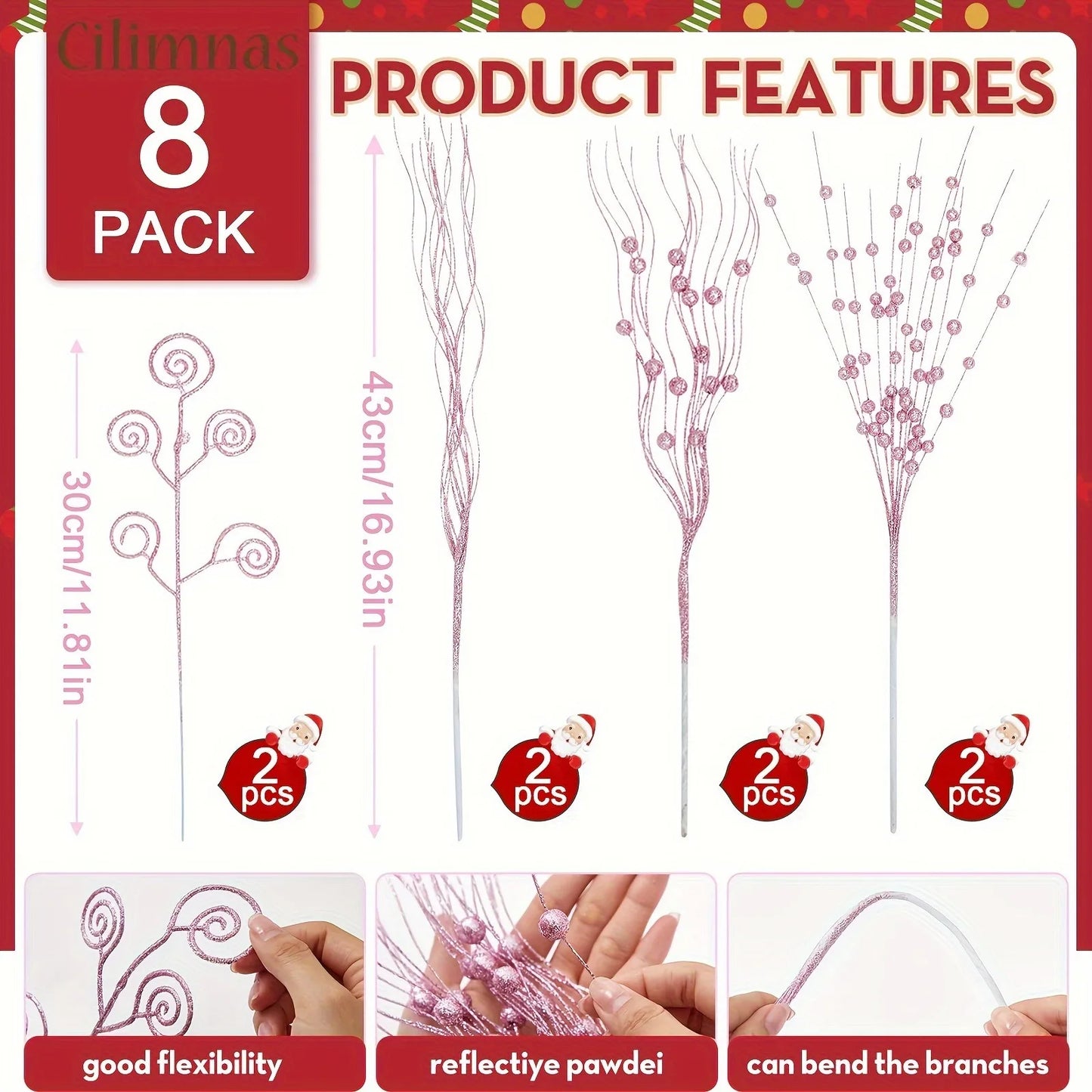 christmas flower decorations
