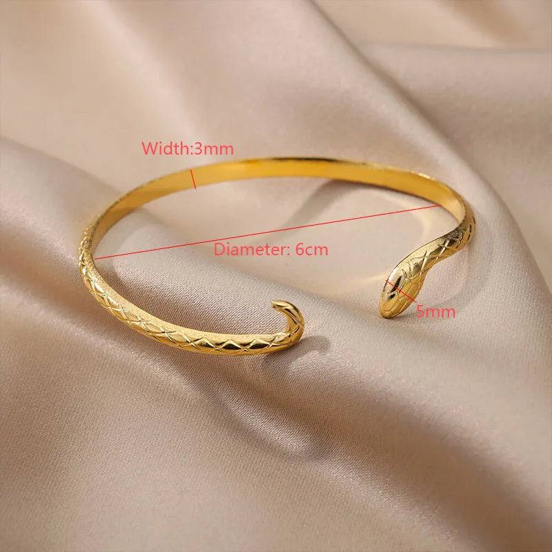 Gold-Plates stainless bracelet

