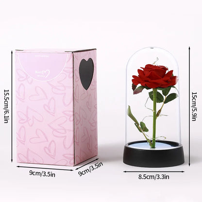 Eternal Gold Foil Rose - Creative LED Night Light Flower Valentine Gift
