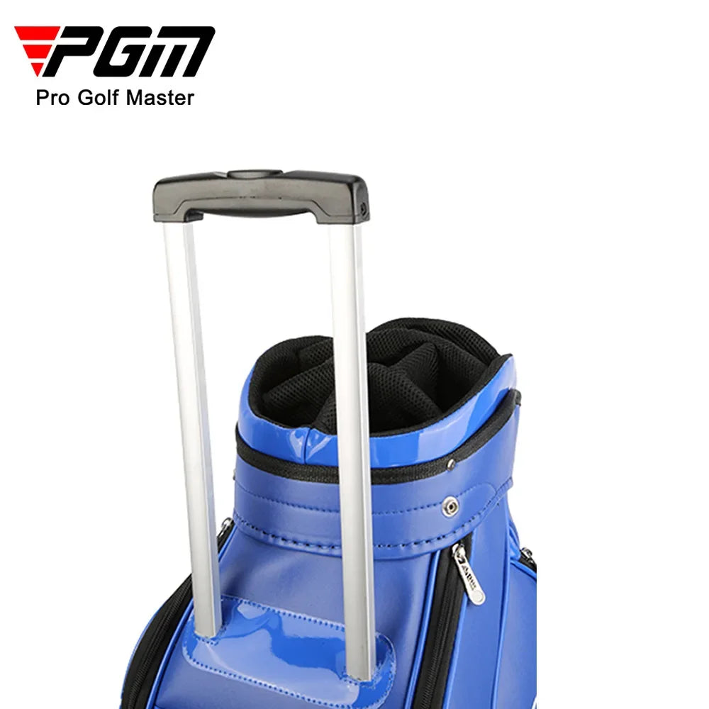 PGM High-Capacity Golf Ball Bag with Wheels
