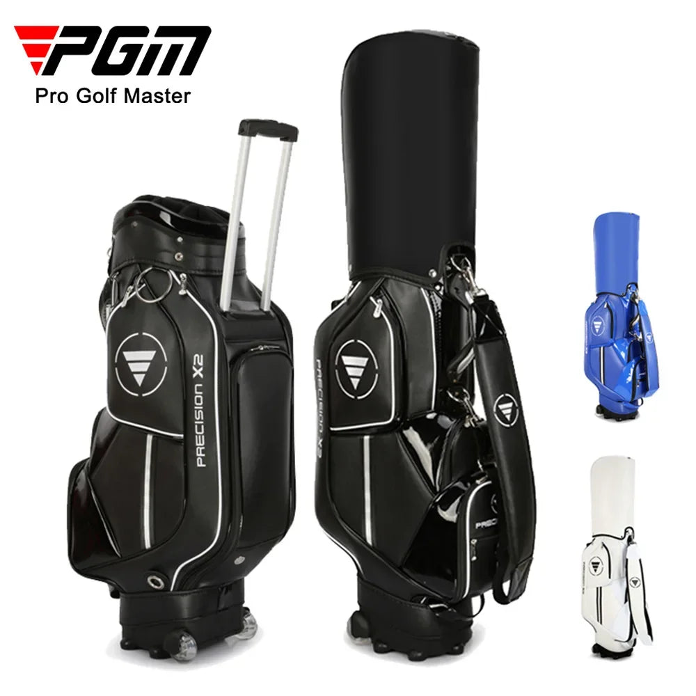 PGM High-Capacity Golf Ball Bag with Wheels
