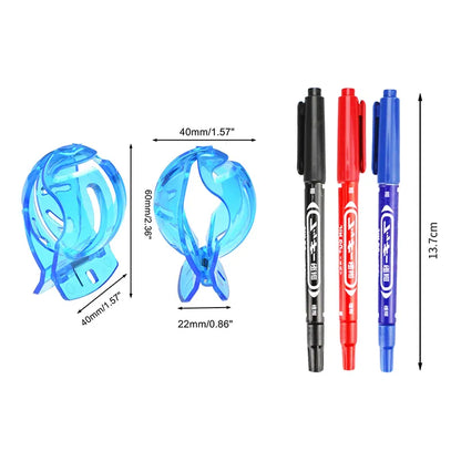 Golf Ball Line Marker Tool Set with Pen