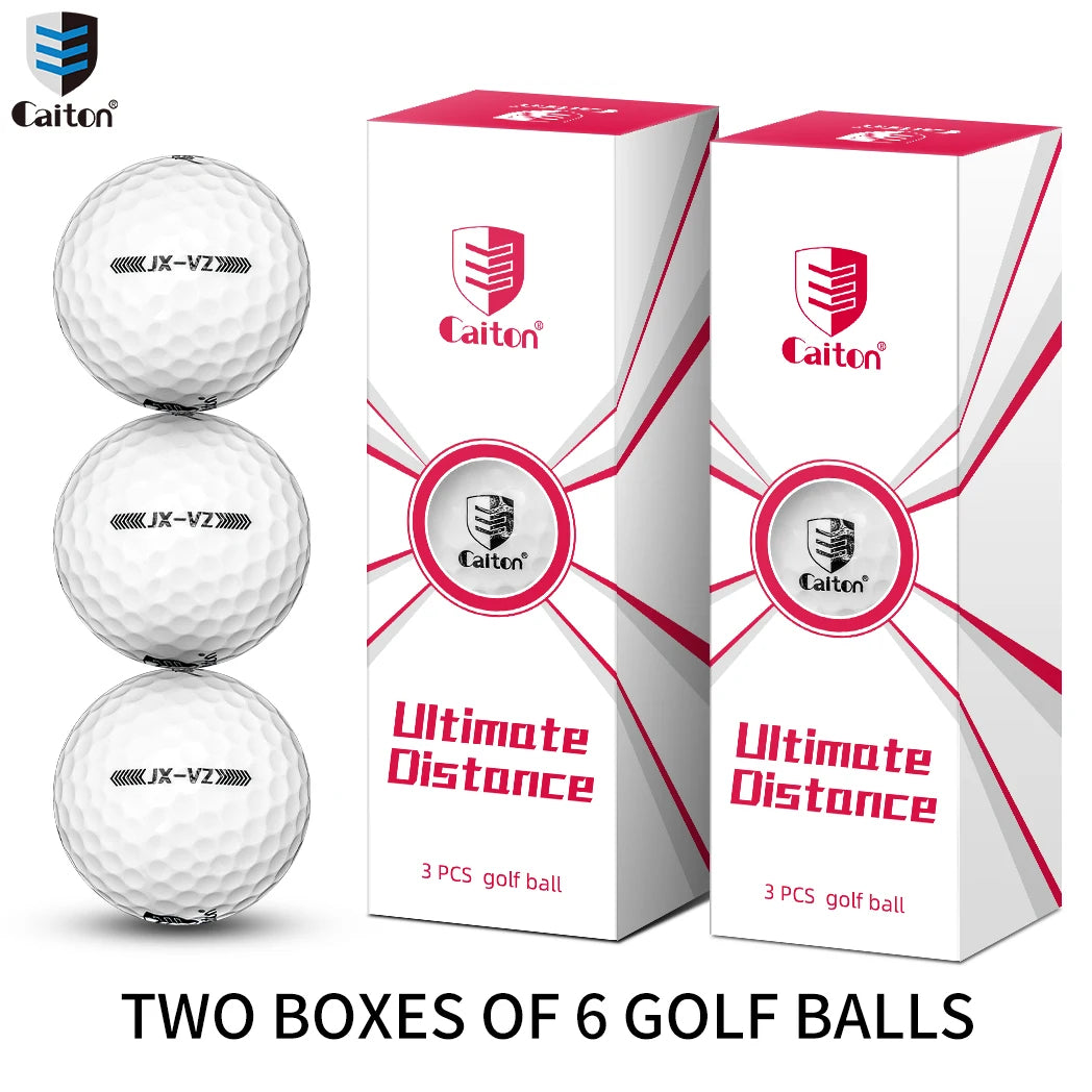 Double Core Aerodynamic Design Golf Ball
