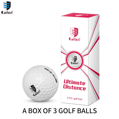 Double Core Aerodynamic Design Golf Ball
