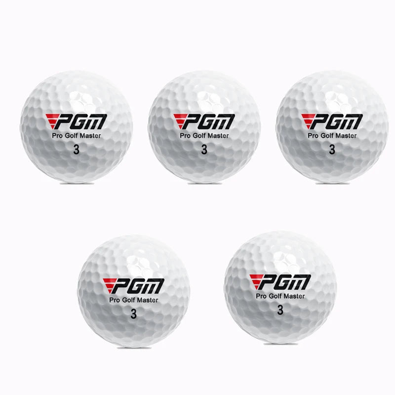 Three-Layer Premium Golf Balls for Training Performance
