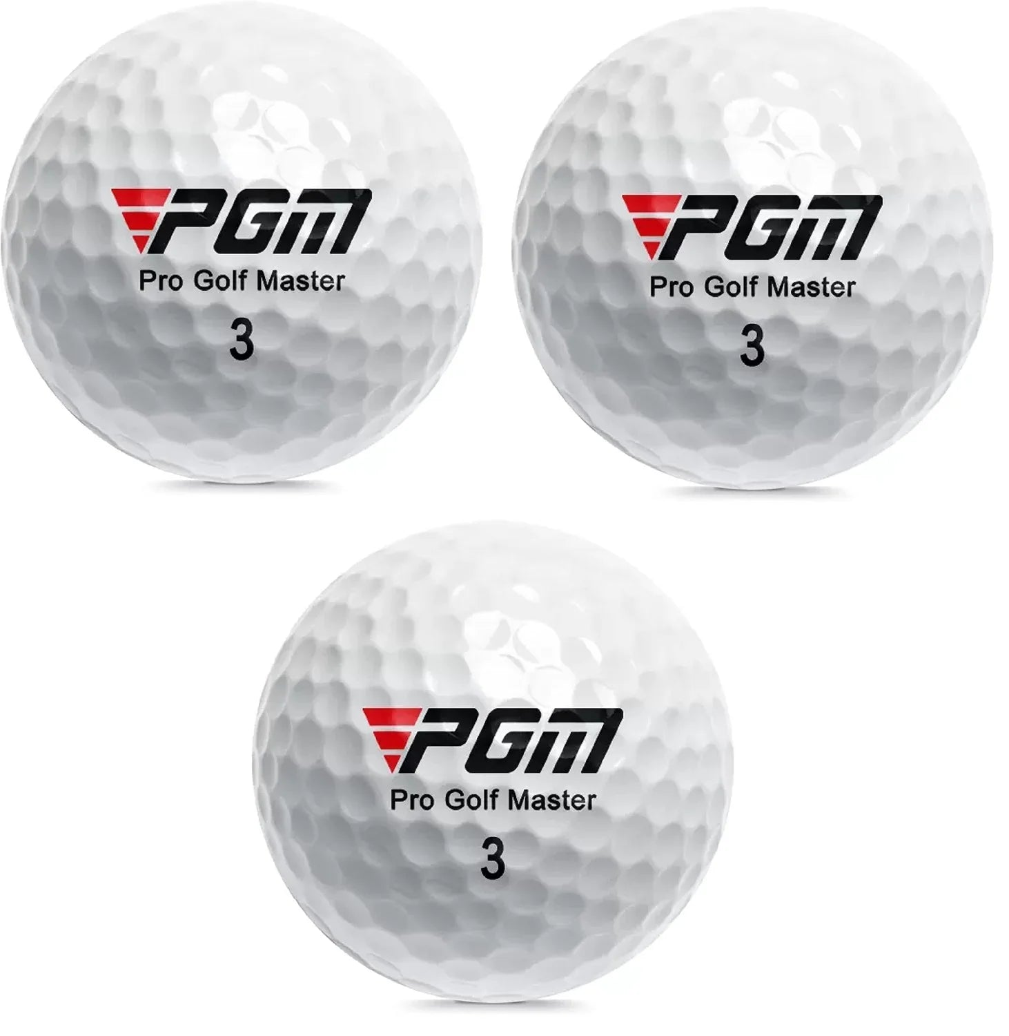 Three-Layer Premium Golf Balls for Training Performance
