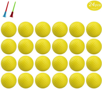 golf ball, golf training balls, golf practice balls, golf balls, foam golf balls, training golf balls, indoor golf balls, yellow golf balls
