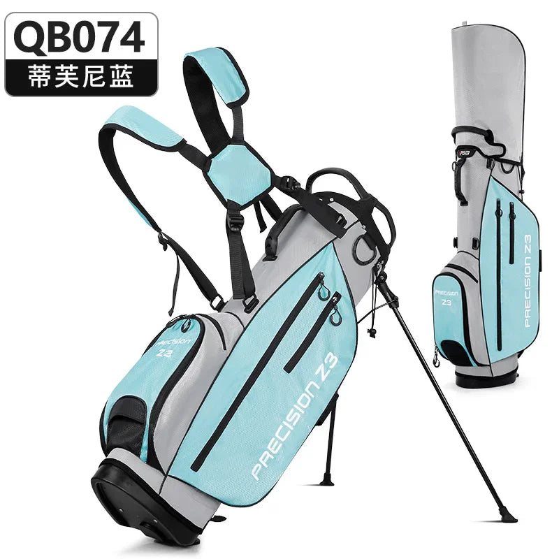 PGM QB074: Portable Golf Stand Bag with Braces
