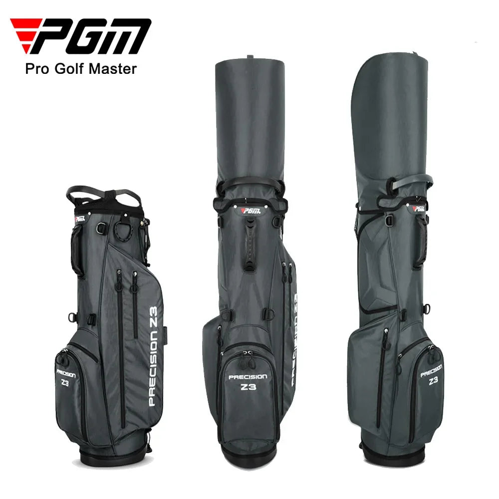PGM QB074: Portable Golf Stand Bag with Braces
