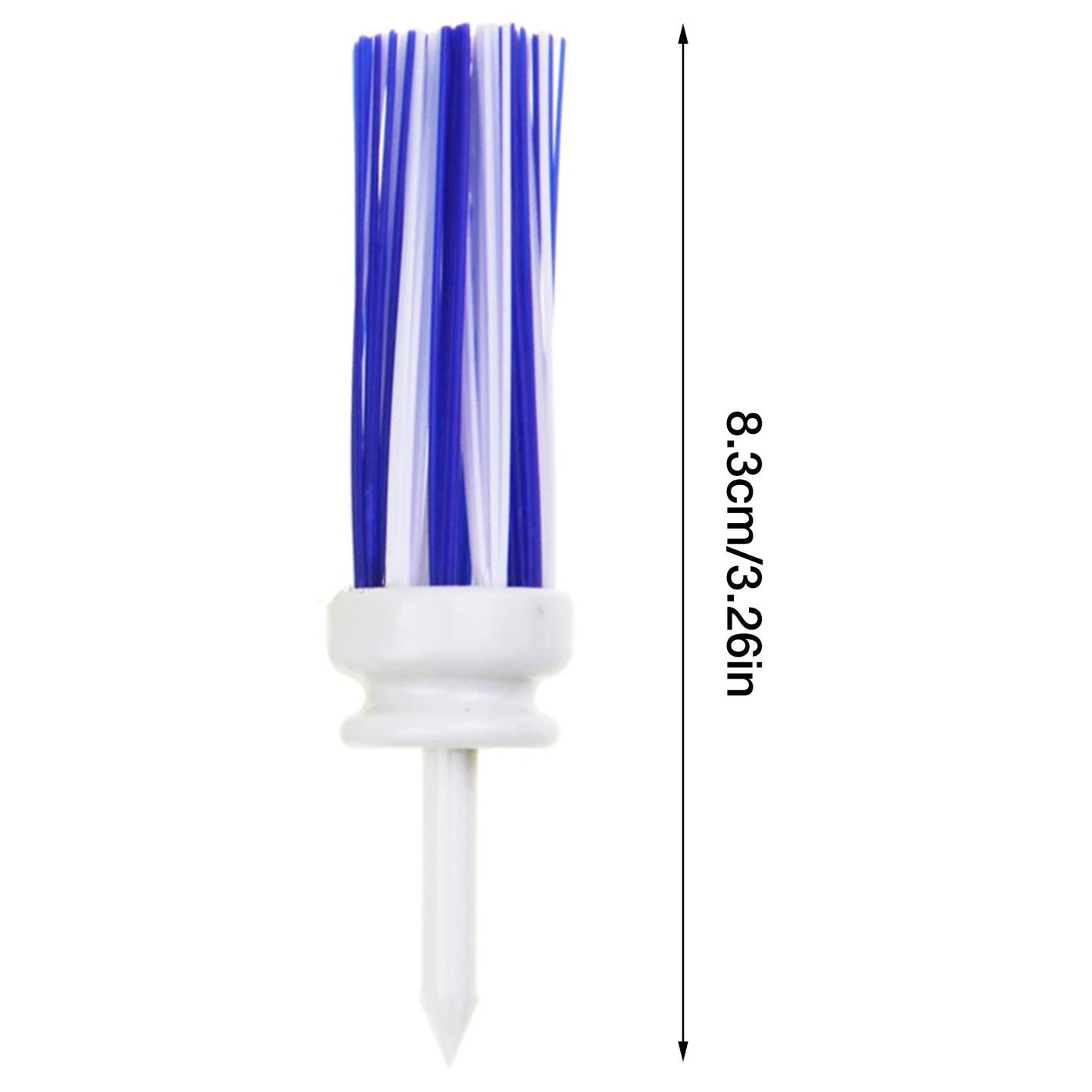 Long Professional Golf Tees - Brush Style
