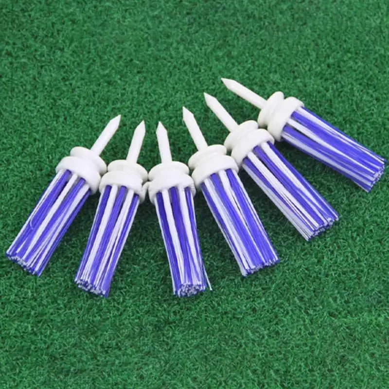 Long Professional Golf Tees - Brush Style
