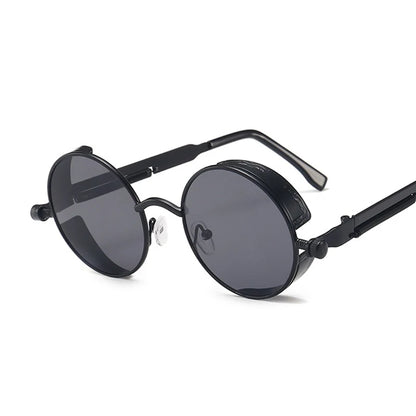 Gothic Steampunk Round Sunglasses