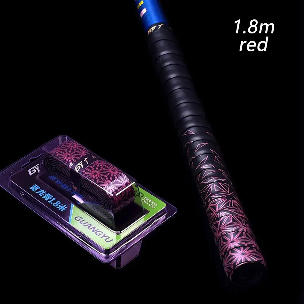 Gradient Fishing Rod Belt Over Squash Grip