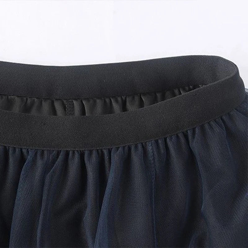 tulle pleated skirt
