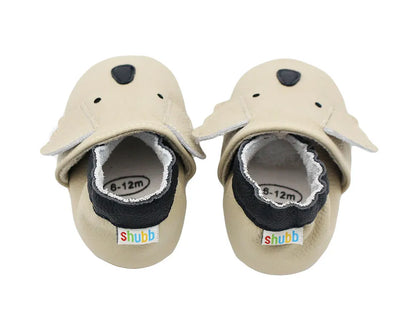 Pantoufles nouveau-né à semelle souple