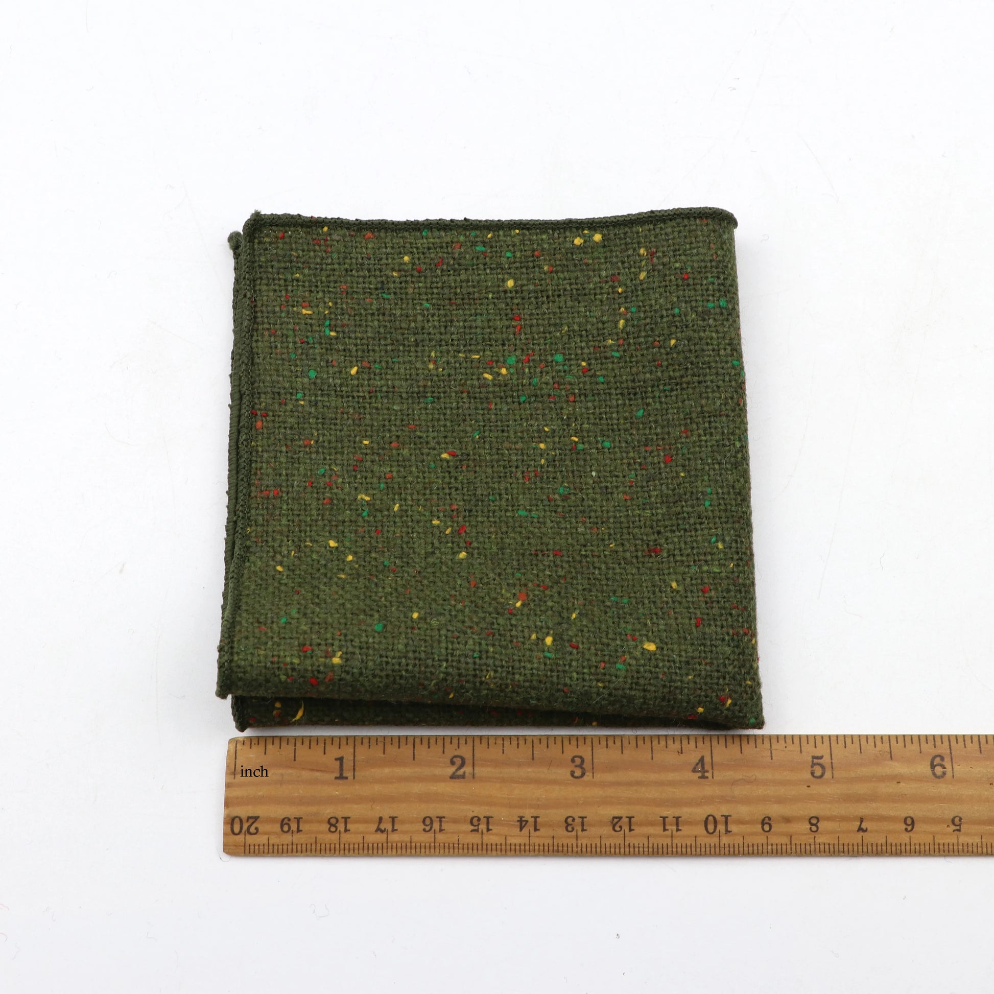 Mouchoir en coton uni pour homme – Pochette en laine mélangée douce