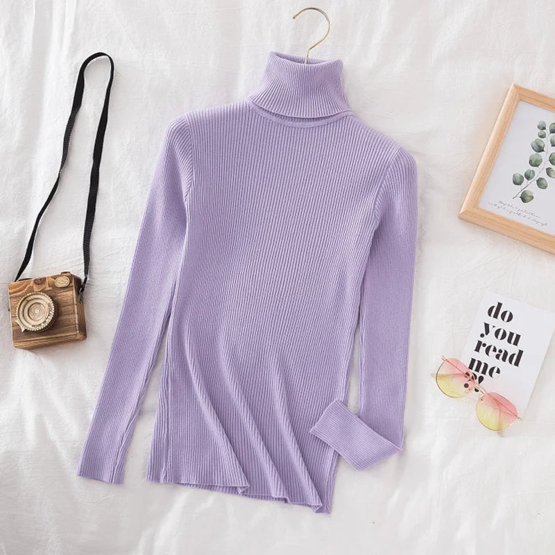 Casual Ribbed Knit Top for Women