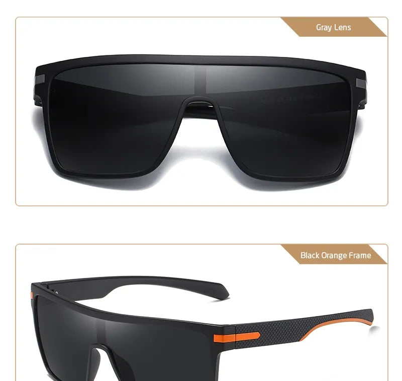 Men's Polarized  Square Sunglasses