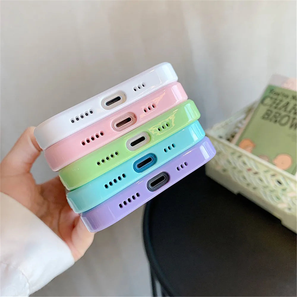 Candy Shockproof Silicone Bumper Case